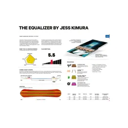 Deska snowboardowa Capita Equalizer Jess Kimura Pro - Długość (cm) - 146