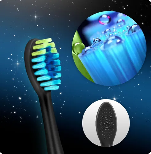 Szczoteczka soniczna BERDSEN Galaxy Duo (2 sztuki) Czarny + Różowy