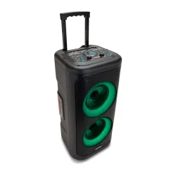 Power Audio Aiwa KBTUS-450 40W Bluetooth Mikrofon Karaoke Czarny