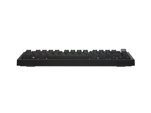 Klawiatura gamingowa Genesis Thor 404 75% GenX Stratos Silent przewodowa mechaniczna podświetlana cicha czarna