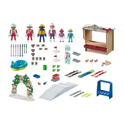 Playmobil My Life Набор фигурок 71453 Мир лыж