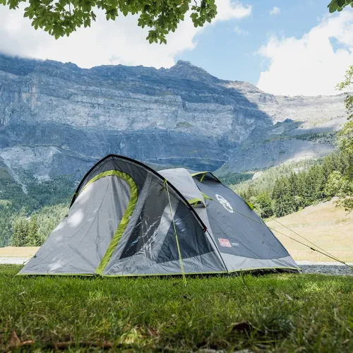 Namiot kempingowy 3-osobowy Coleman Darwin 3+ black/grey