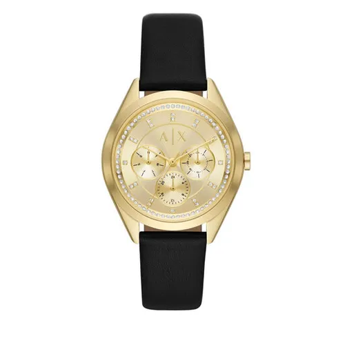 Armani Exchange Lady Hampton AX5656 Black / Gold saati