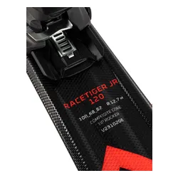 Narty dziecięce VÖLKL RACETIGER JR + wiązania MARKER VMOTION 7.0 z GRIP WALK 2024 - Długość (cm) - 120