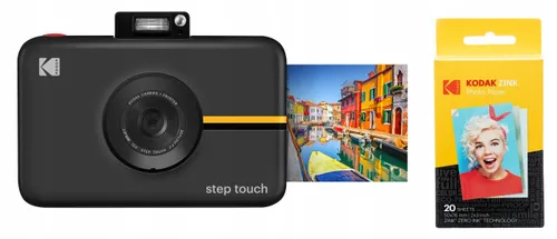 Aparat KODAK Step Touch Czarny + Wkład (20 zdjęć)