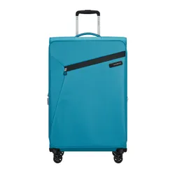 Большой расширяемый чемодан Samsonite Litebeam-ocean blue