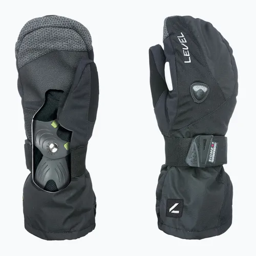 Rękawice snowboardowe męskie Level Fly Mitt black