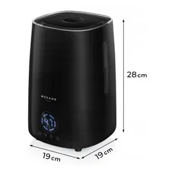 Nawilżacz ultradźwiękowy MOZANO Ultrasonic Czarny
