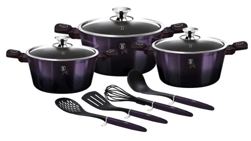 Zestaw garnków BERLINGER HAUS BH-7141 Purple (10 elementów)