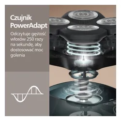 Golarka do głowy PHILIPS Head Pro Seria 7000 HS7980/15 Na mokro i sucho
