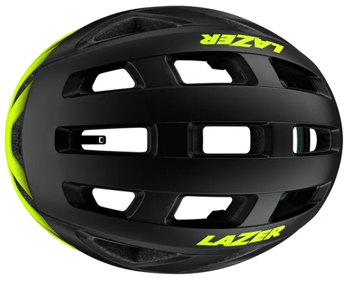 Kask rowerowy LAZER Tonic Kineticore Czarno-żółty Szosowy (rozmiar L)