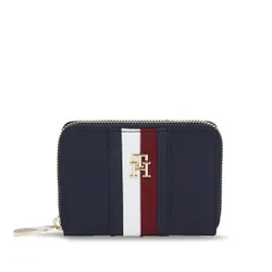 Женский кошелек Tommy Hilfiger Poppy Med для Corp AW0AW15279 Space Blue DW6