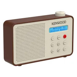 Radioodbiornik Kenwood CR-M25DAB-T Radio FM, DAB+ Bluetooth Brązowy
