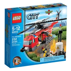 LEGO City Helikopter strażacki (60010)