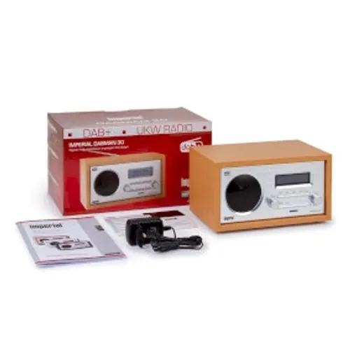 Radioodbiornik Imperial DABMAN 30 Radio FM DAB Drewno Brązowy