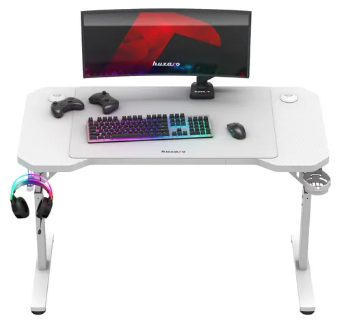 Biurko gamingowe HUZARO Hero 2.6 Biały
