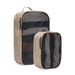 Dwa organizery podróżne Thule Packing Cube Set - gentle beige