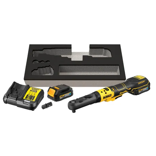 Bezszczotkowa grzechotka z uszczelnioną głowicą 3/8” i 1/2” DeWalt DCF510E2G