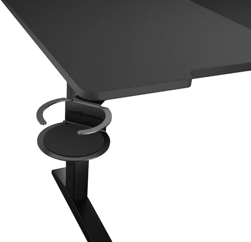 Biurko gamingowe narożne GENESIS Holm Modular 160 Czarny