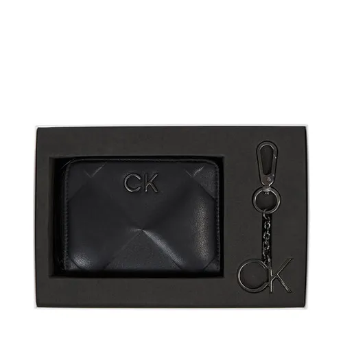 Подарочный набор Calvin Klein CK Quilt Wallet Md / Key Chain K60k611329 CK Black BAX