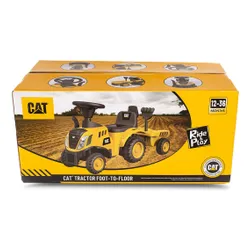 Jeździk Traktor z przyczepką Caterpillar CAT jeździdełko dla dziecka pojazd 12M+