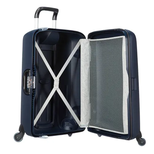 Walizka średnia Samsonite Thermo Young 4 kółka - dark blue