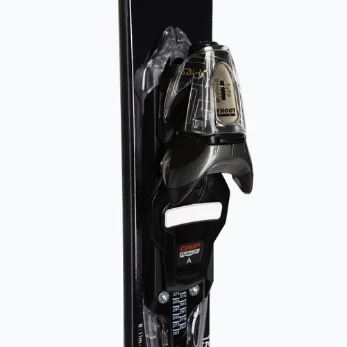 Narty zjazdowe damskie Rossignol Nova 10 + wiązania Xpress W 11 GW black/metallic green