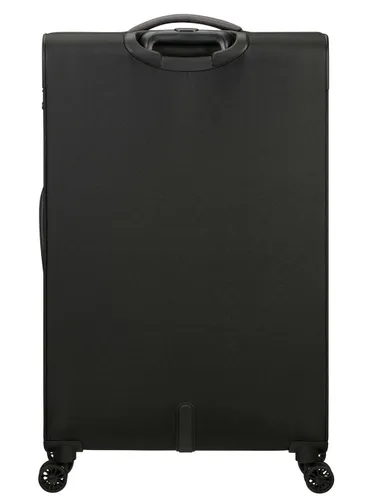 Walizka duża poszerzana American Tourister Pulsonic - asphalt black