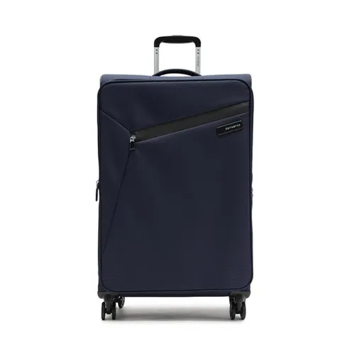 Большой материальный чемодан Samsonite Litebeam 146854-1549-1cnu Midnight Blue