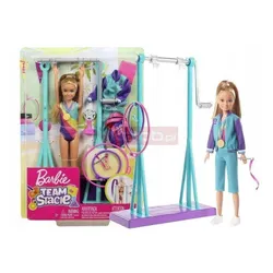 LALKA BARBIE STACIE GIMNASTYCZKA zestaw do zabawy dla dzieci +3 lata GBK59