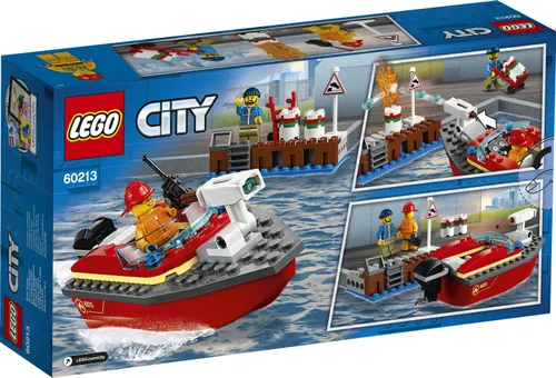 LEGO City rıhtımda yangın (60213)