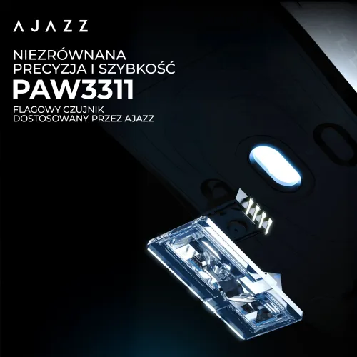 Myszka gamingowa Ajazz AJ179 V2 MAX Biały