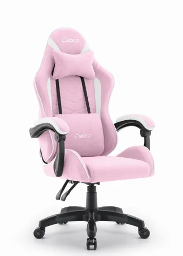 Fotel CABRO C500 Różowo-Biały