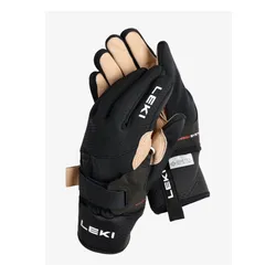 Rękawice narciarskie Leki PRC Premium ThermoPlus Shark - black/sand