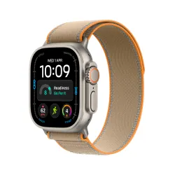 Apple Watch Ultra 4 GPS + Cellular koperta z tytanu Naturalna 49mm Opaska Trail w kolorze piasku Rozmiar M/L