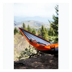 Hamak turystyczny ENO SuperSub Ultralight charcoal/orange