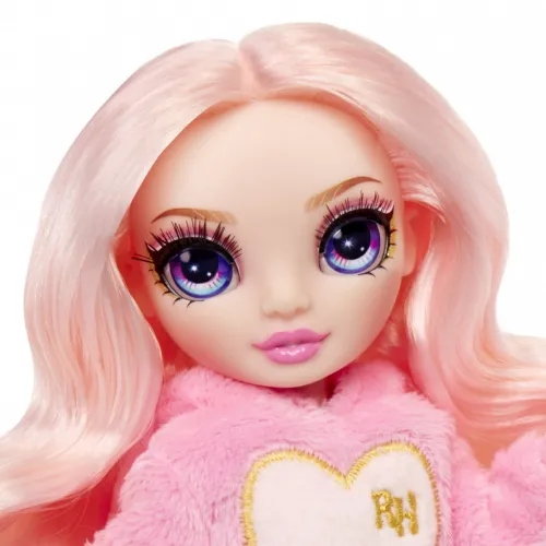 Кукла Mga Rainbow High Junior PJ Party Doll, Bella Pink