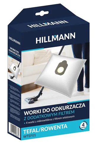 Worki do odkurzacza HILLMANN WTEF01 4szt. + filtr