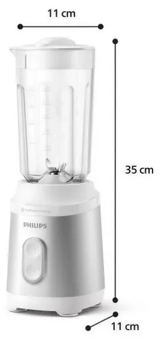 Blender kielichowy PHILIPS HR2510/90 Biało-srebrny