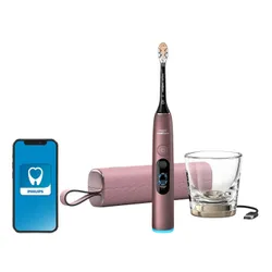 Szczoteczka soniczna PHILIPS Sonicare DiamondClean 9900 Prestige HX9813/95 Różowy