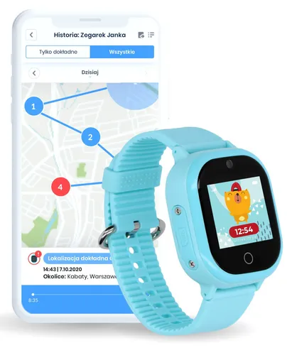 Smartwatch LOCON Watch Lite GJD.06 Niebieski