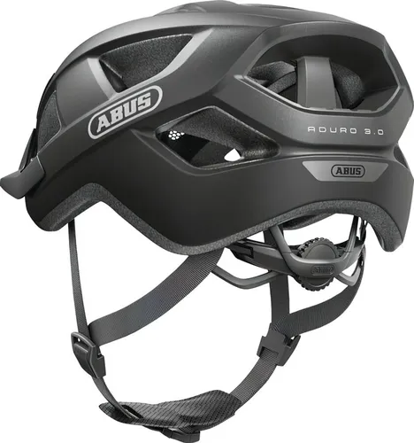 Kask rowerowy ABUS Aduro 3.0 LED Tytanowy Miejski (rozmiar S)