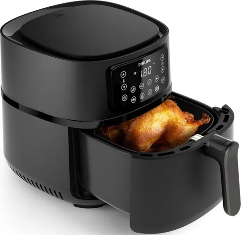 Air Fryer Frytkownica beztłuszczowa PHILIPS Ovi XXL Connected HD9285/96 7.2l Wi-Fi ponad 1000 darmowych przepisów