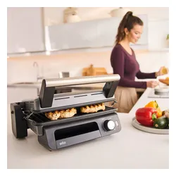 Grill elektryczny BRAUN MultiGrill 5 CG5033IGY Czarny