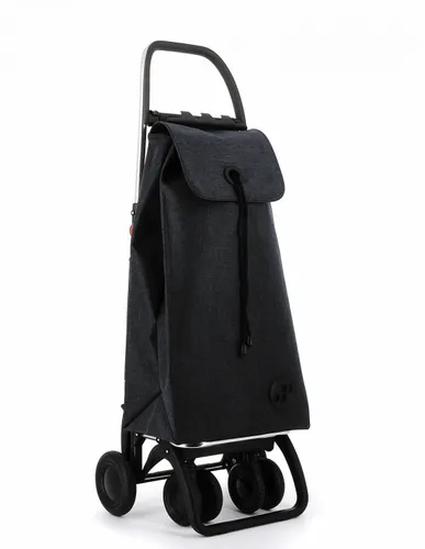 Coș de cumpărături Rolser I-MAX TWEED Folding-black