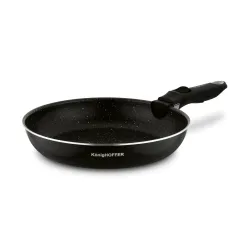 Komplet patelni z odpinaną rączką Konighoffer Spinel Black 20 cm 24 cm 28 cm bez indukcji