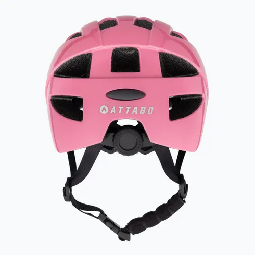 Kask rowerowy dziecięcy ATTABO K200 różowy