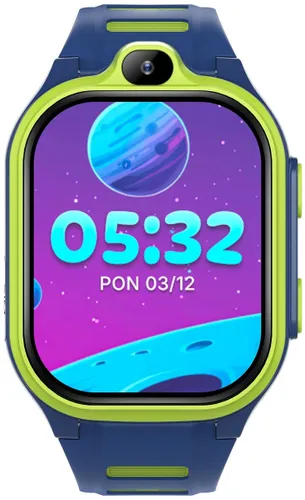 Smartwatch FOREVER Kids Boost KW-530 AI GPS WiFi 4G Niebiesko-zielony