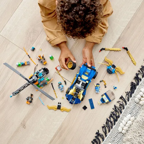 LEGO Ninjago Wyścigówka EVO Jaya i Nyi 71776