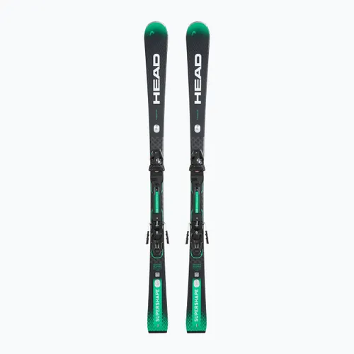 Narty zjazdowe HEAD Supershape e-Magnum SW BB-PR + wiązania PRD 12 GW black/green